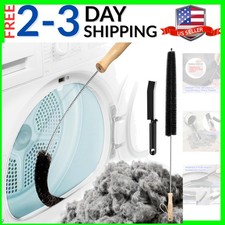 Dryer Vent Cleaner Kit - Household Cleaning Supplies, Dryer Lint Brush, Refri...