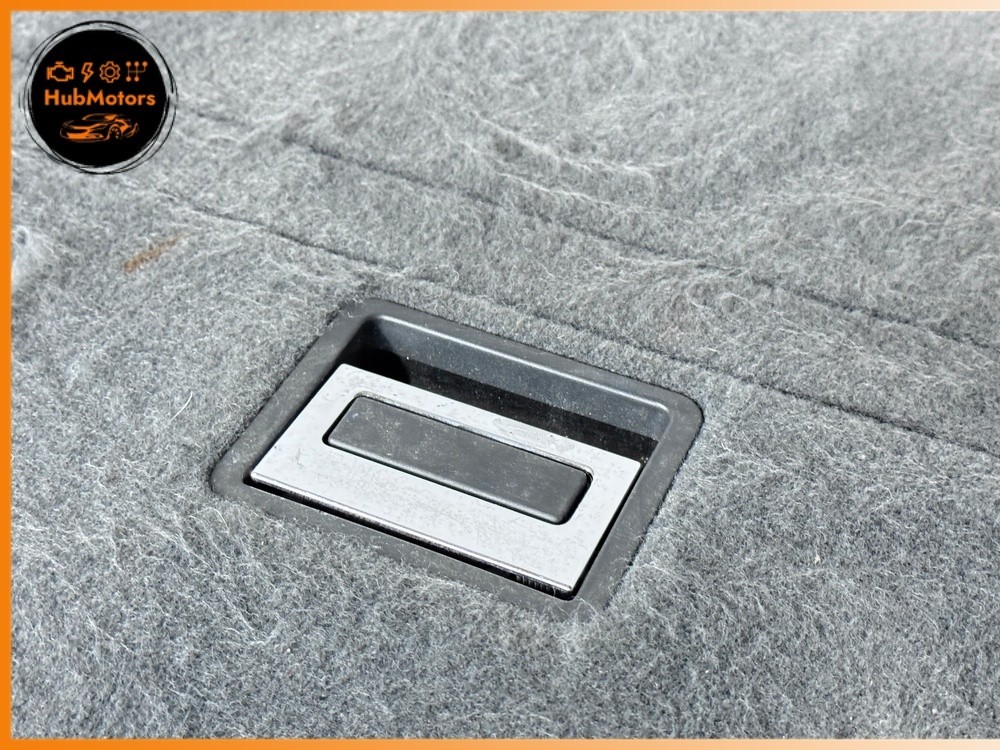 03-12 Maserati Quattroporte Rear Trunk Cargo Floor Carpet Mat Liner Oem