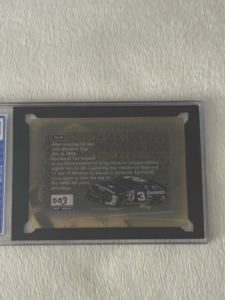 Rare 1995 Classic Images, Circuit Champion Dale Earnhardt Sr. 1/1 Car # See Pics - Image 3 of 4