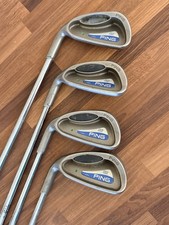 LH Ping G2 Green Dot Single 5 7 8 9 Iron Steel Regular Shafts Left Golf Clubs