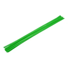 8 Pcs Green Plastic Welding Rods 9.5mm x 500mm HDPE Strip(0.4inch x 20inch)