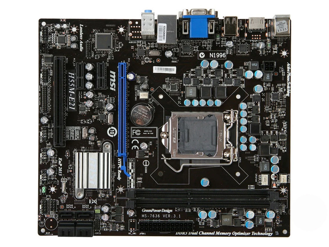 H55 clearance lga 1156