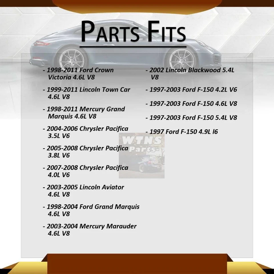 Kit de reparación de pinza de freno de disco delantera Lincoln Aviator Carlson 2003~2005 Foto 2 de 3