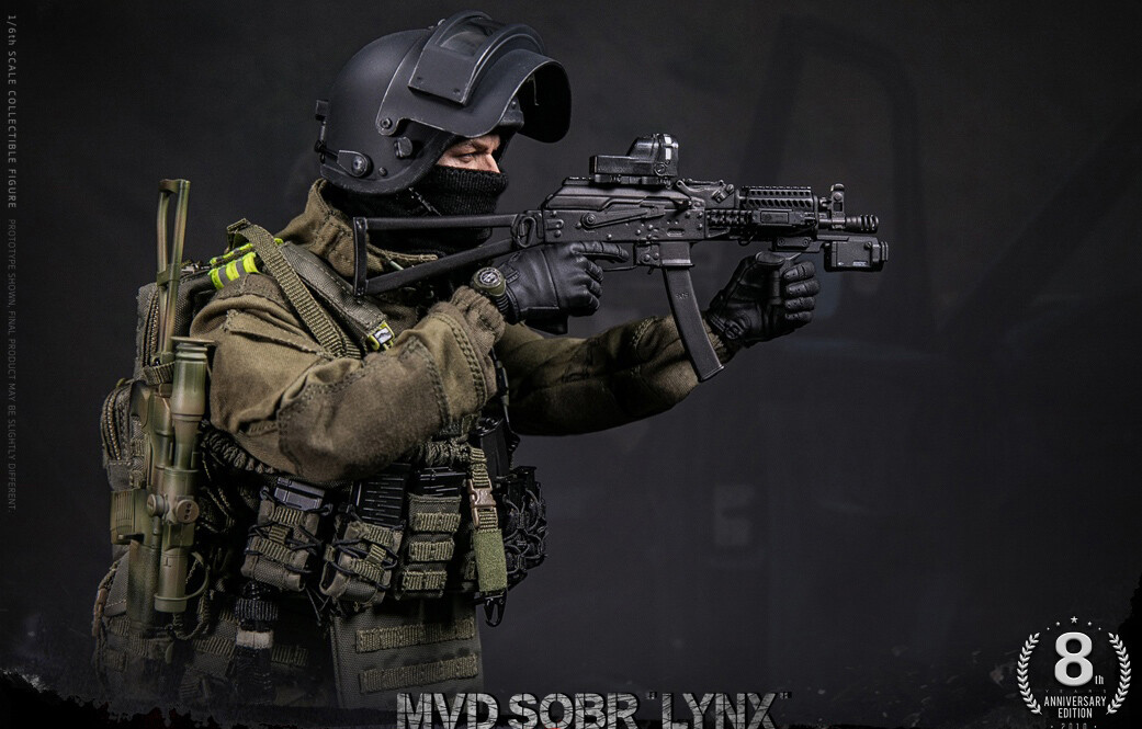 Damtoys 78059 1/6 Military Russian Spetsnaz MVD SOBR LYNX