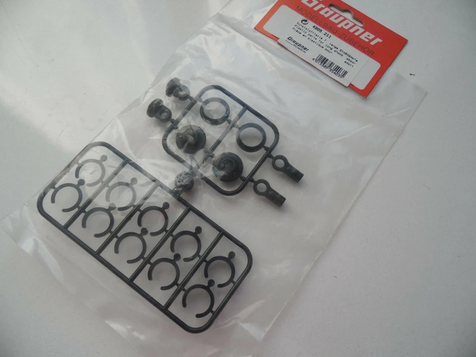 GRAUPNER 4905.211 ( HOBAO 87397 ) Shock Plastic Parts 3.5 mm HYPER 7 / 8 - Photo 1/1