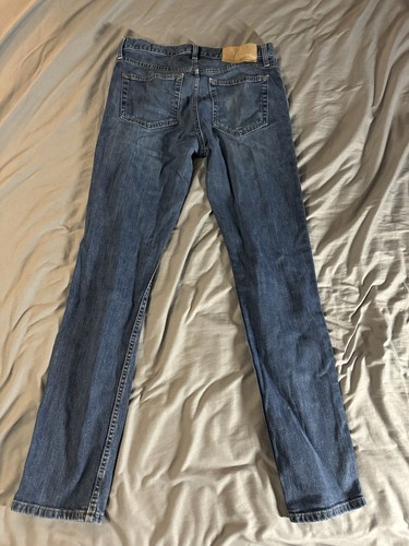 Eddie Bauer Mens Slim Fit Blue Jeans - 30x32 - Picture 3 of 8