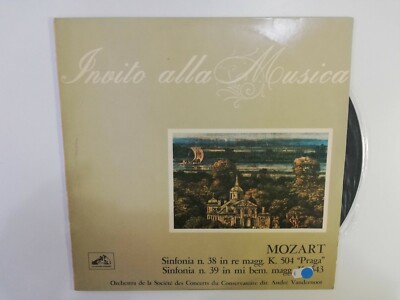 LP Einladung zur Musik MOZART SINFONIA 38 KÖNIG MAG. 39 IN MI BEM M VINYL 33 UMDREHUNGEN