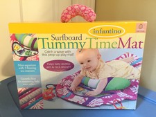 Infantino Surfboard Tummy Time Play Mat For Baby Ebay