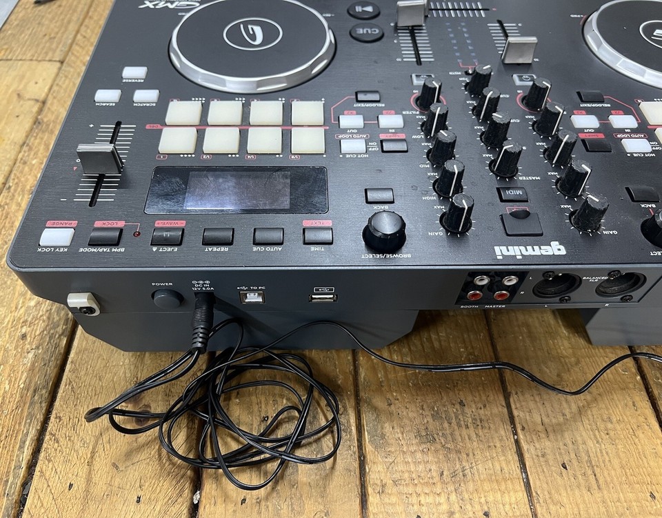 Gemini GMX Drive Professional DJ Controller MIDI USB / CD Dual Media