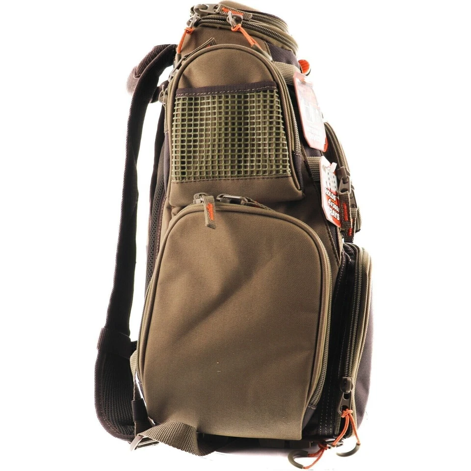 Wild River by CLC WT3604 Tackle Box Nomad Lighted Backpack Four PT3600 Trays - Image 4 of 4