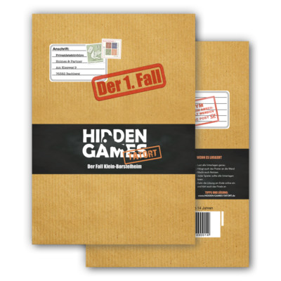 Krimi-Spielebox:Hidden Games Tatort Fall 1, 2, 3, 4, 5, 6, 7 oder Krimidinner