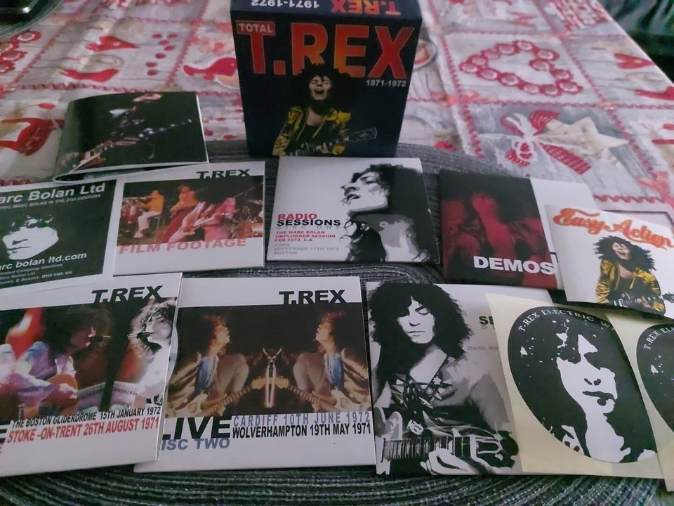Marc Bolan☆☆Total T.Rex 1971-1972☆5 CD + DVD Box Set ☆☆Easy Action☆LIVE & PROMO☆ - Bild 2 von 4