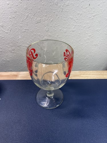Impresión Pulgar Redonda Vidrio Transparente Pepsi Cola 3 3/4" Logotipo Rojo - Imagen 2 de 5