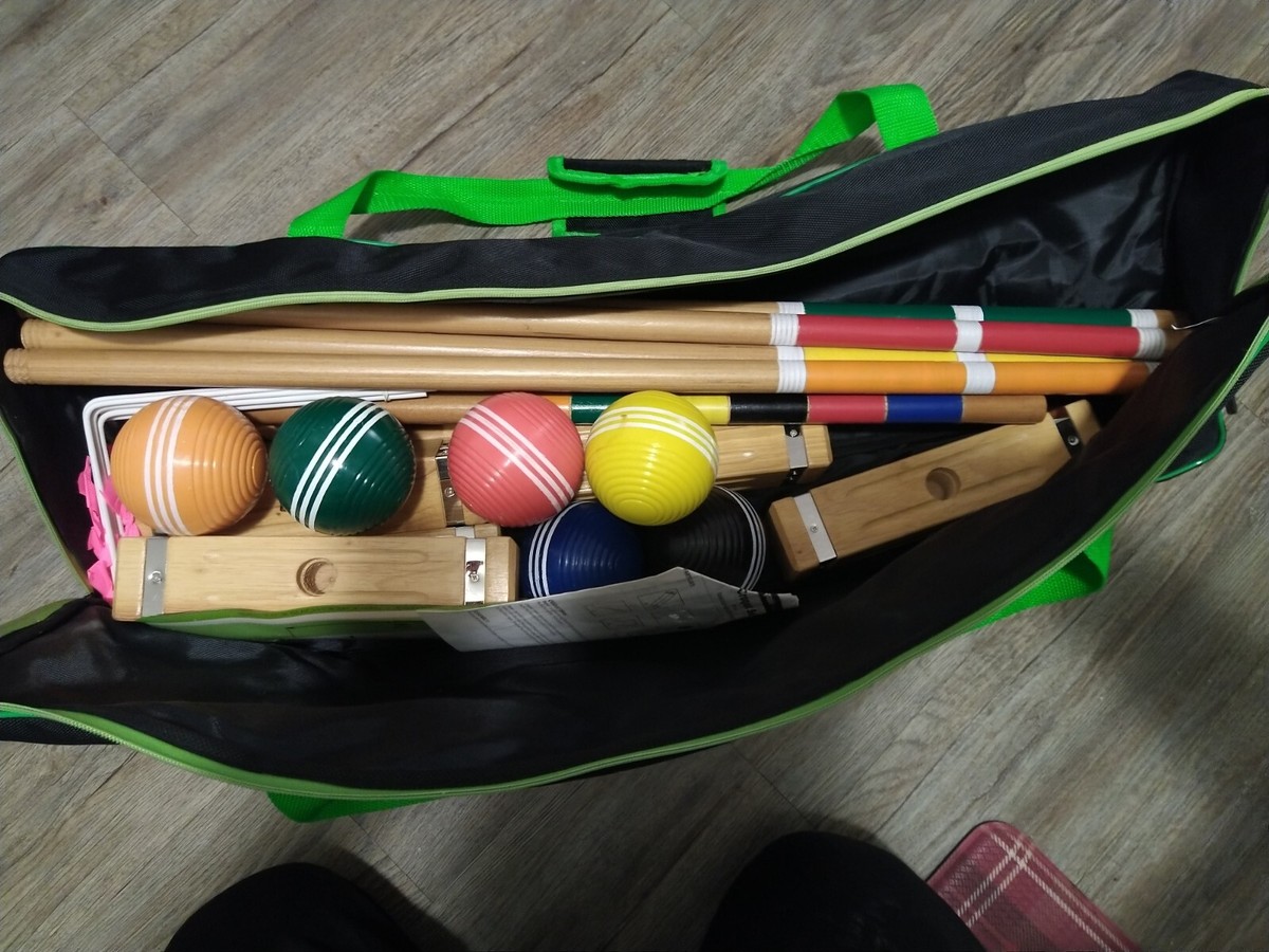 Franklin Sports Intermediate Croquet Set - 6-Player | eBay