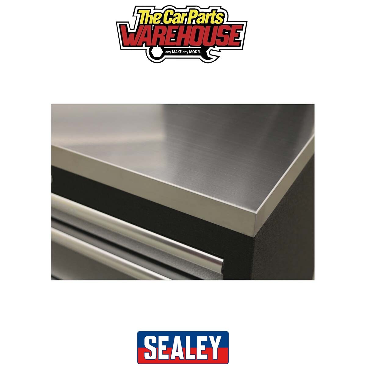 Sealey APMS50SSA Superline PRO Stainless Steel Worktop 680mm