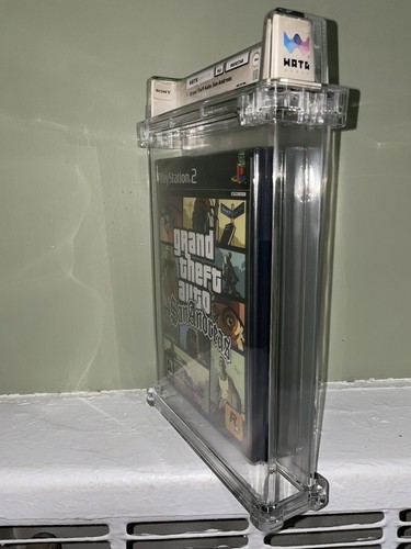 Grand Theft Auto San Andreas Sealed AO Adults Only PlayStation 2 WATA Games 9.8 - Picture 6 of 9