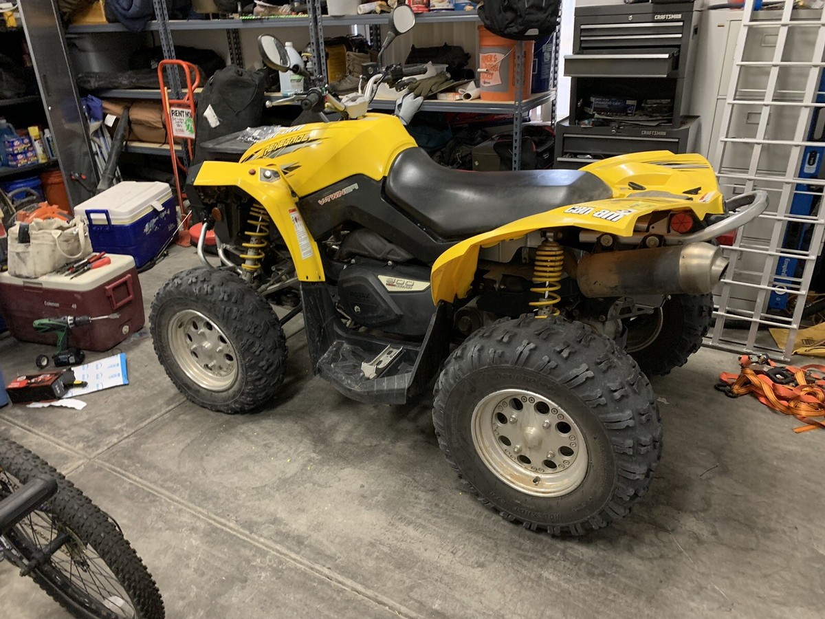 Stock Can Am Renegade Wheels And Tires