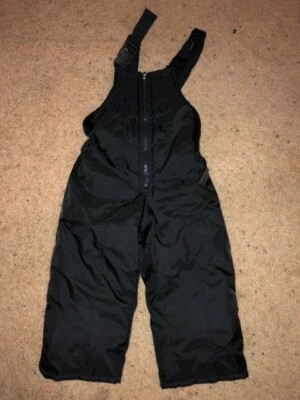 CONNECTION SIZE 3T BLACK SNOW BIBS | eBay