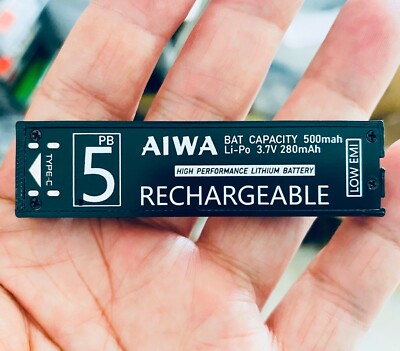 PB-S5 Rechargeable GumStick Battery for Walkman Aiwa PX540 & 550
