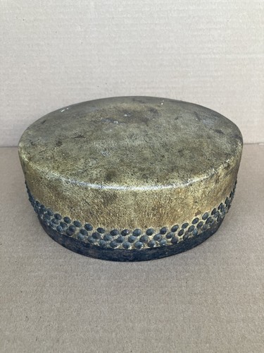 Antique Chinese Bangu Drum Handmade Early 20th Century
