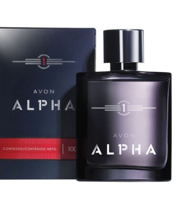 2 botellas de eau de toilette Avon Alpha de 3,4 fl oz Foto 2 de 3
