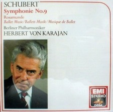 CD: SCHUBERT Symphonie No 9 NM Herbert Von Karajan Made in West Germany