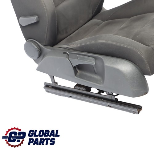 VW Volkswagen Golf Mk6 Front Seat Interior Cloth Fabric Titan Black Right O/S - Picture 4 of 14