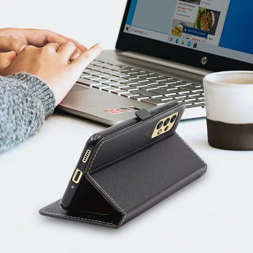 Coque pour Samsung Galaxy A33 5G Etui Portefeuille Housse PU Cuir Porte-Cartes - Photo 5 sur 5