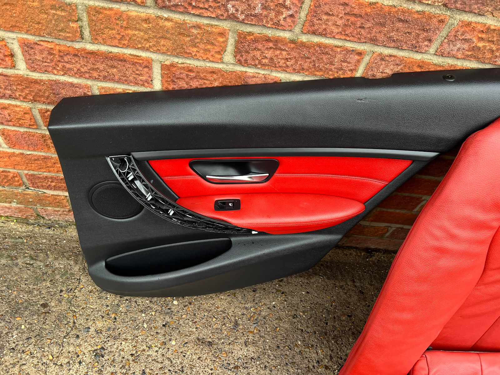 BMW 3 SERIES F30 M SPORT RED INTERIOR SEATS SET eBay