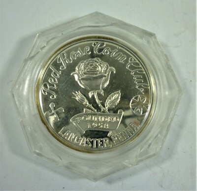 1968 Red Rose Coin Club Lancaster PA. Sesquicentennial Medal 1818-1968 ...
