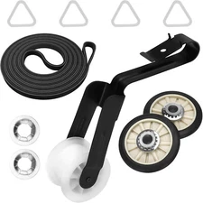 Dryer Repair Drum Roller Kit For Maytag MEDC465HW0 MEDC300BW0 MGDC400VW0