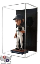 Acrylic Wall Mount Bobble Head Display Case UV Protecting GameDay Display