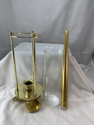 Brass Candle Holder On Boat Propeller Approx 9  Tall