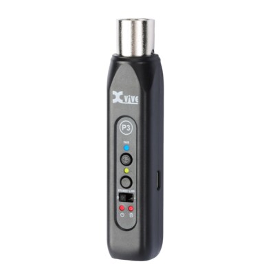 Xvive P3 XLR Rechargeable Bluetooth Audio Receiver Adapter