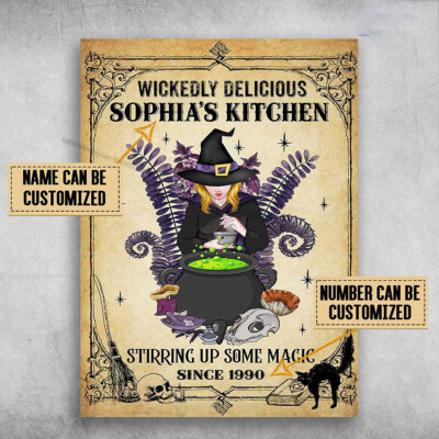 Witch Chicken, Wickedly Delicious, Stirring Up Some Magic Customized Personal...