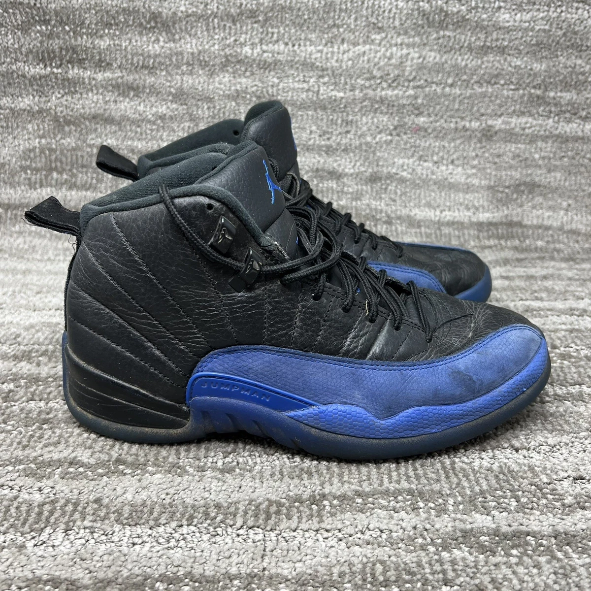 Retro 12 black and blue online