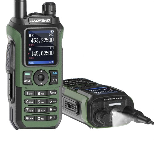 Talkie Walkie Chasse 16 KM CB Radio Sans Fil Étanche Noir