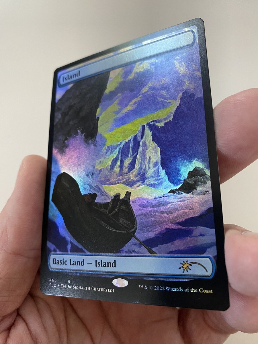 Island (466) *FOIL* FULL ART SECRET LAIR: Sidharth Chaturvedi MT