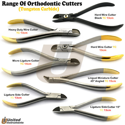 All Dental Orthodontic Ligature Wire Cutter Tungsten Carbide Archwire Pliers