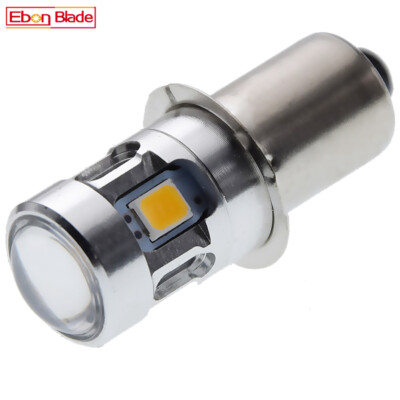 P13.5S 3V 4.5V 6V 12V 18V 24V 2835 LED Upgrade Flashlight Torch Bulb Warm/White