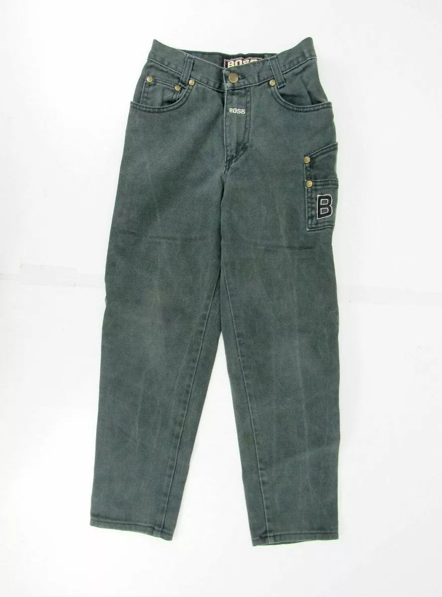 Green baggy shop jeans