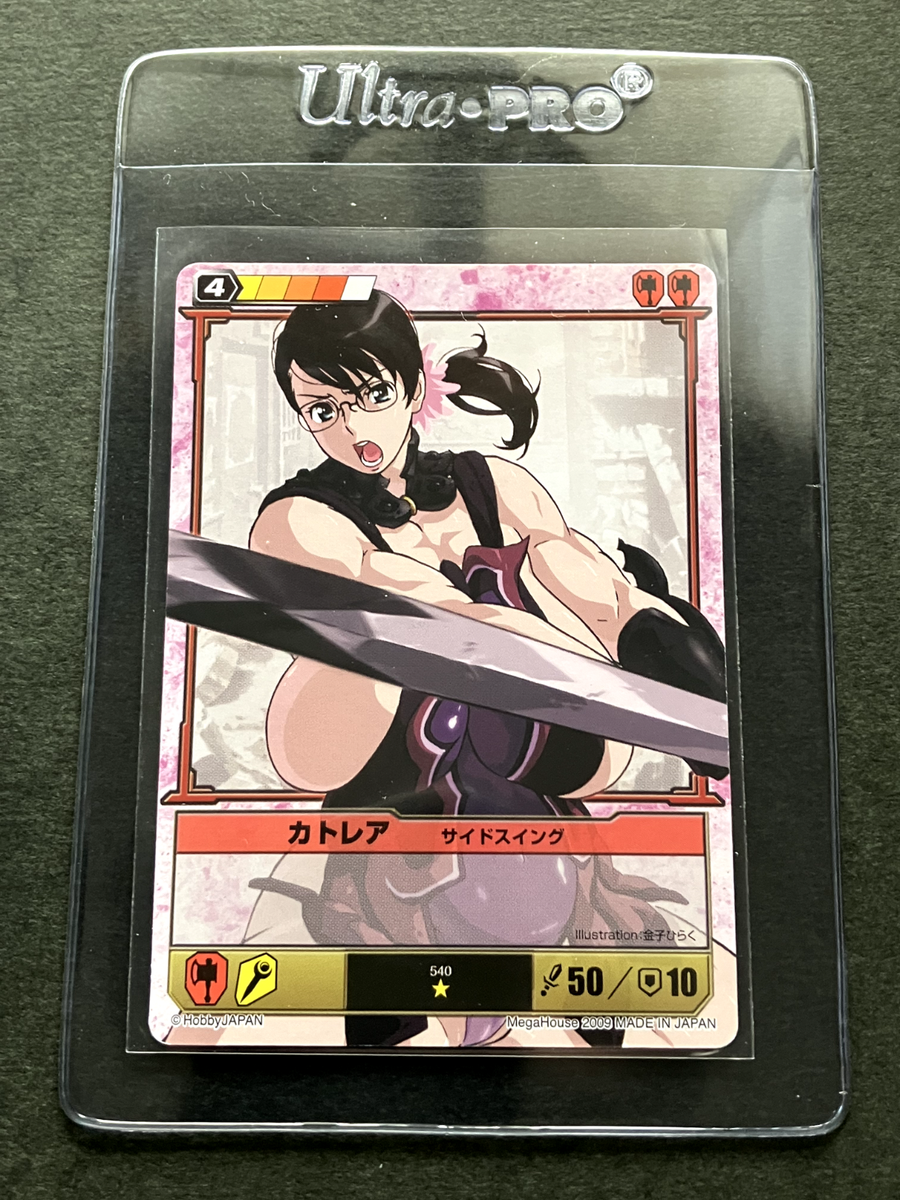 Cattleya Queen's Blade The Duel Cards Japanese Anime MegaHouse