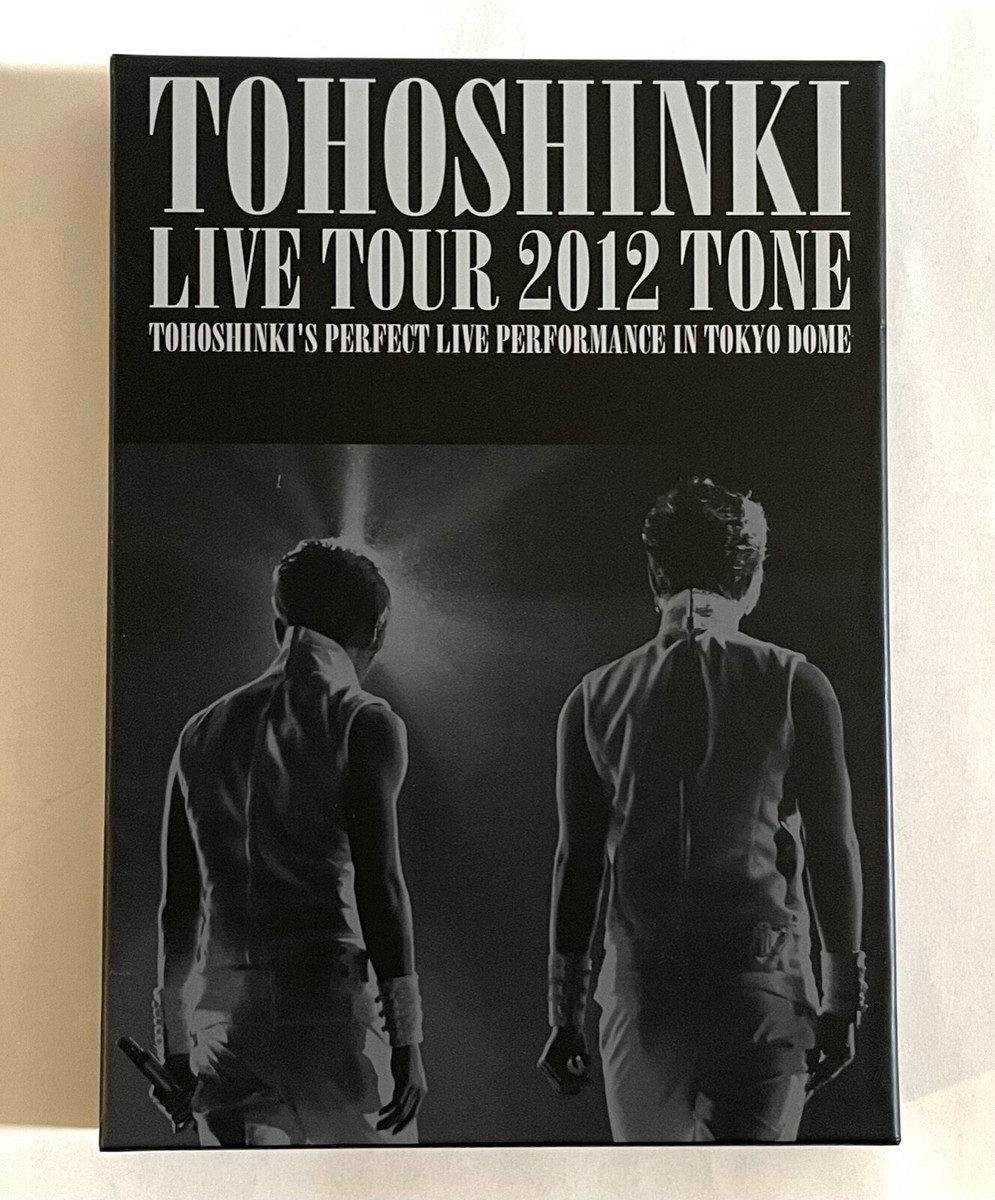 TOHOSHINKI ライブDVDセット 2012-2019 TOHOSHINKI TVXQ 東方神起 LIVE TOUR 2012 TONE JAPAN 3DVD AVBK-79089