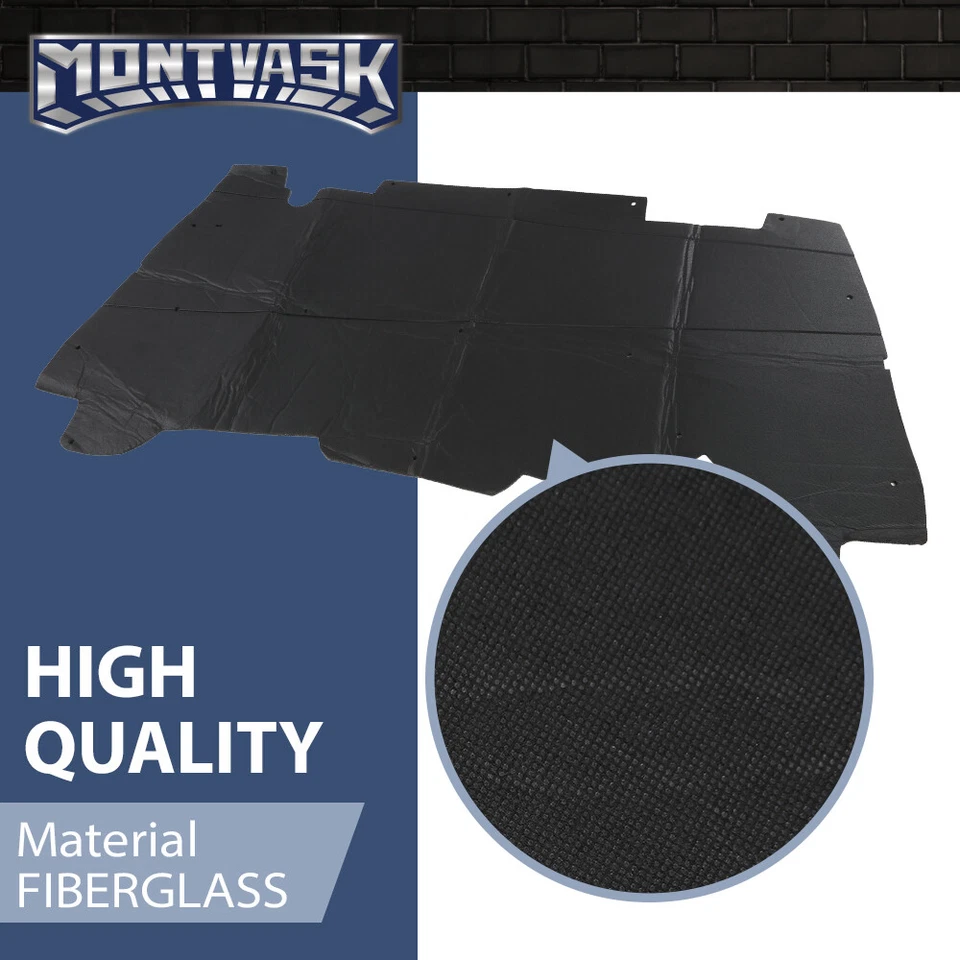 Almohadilla de aislamiento de capó con clips apta para Dodge Ram 1500 2500 3500 1994-2001 Foto 4 de 4