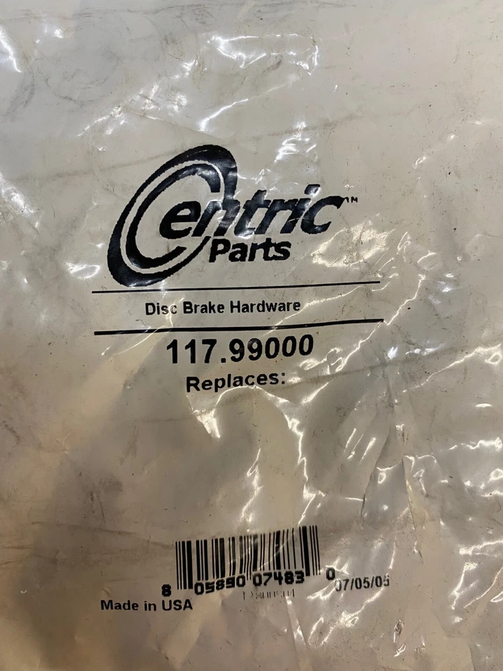 5 Centric Disc Brake Hardware Packs 117.99000 (5 qty) - Image 3 of 3