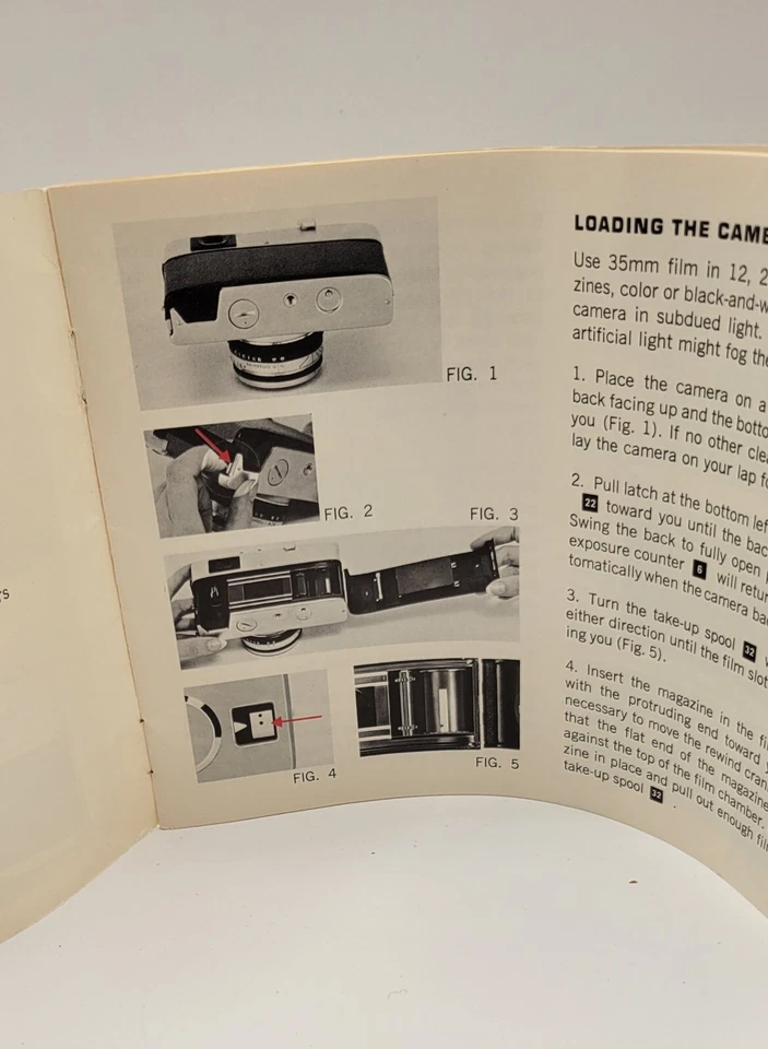 Original GAF Ansco Autoset Cds Cámara Manual de Usuario - 1965 Foto 3 de 4