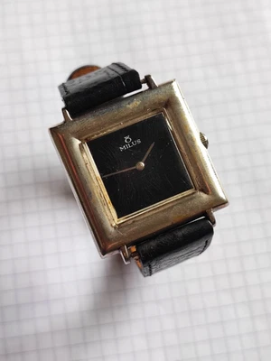 Uhr Damen MILUS Damenuhr  Vintage Silber 835 Mechanisch Handaufzug SWISS MADE - Bild 1 von 4