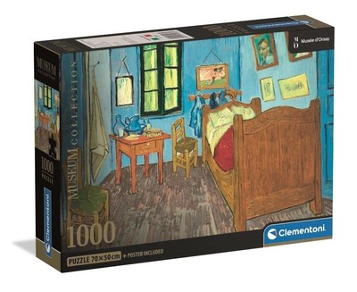 CLE Puzzle 1000 CompactMus.BedroomInArles 39968