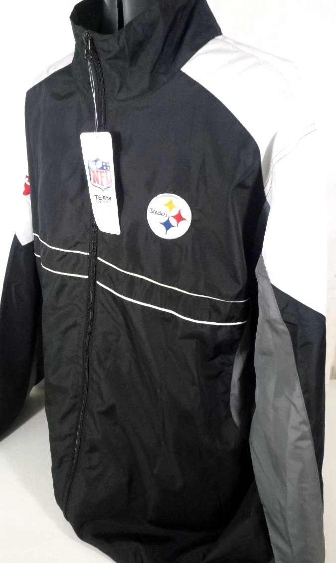 Pittsburgh Steelers-Mens Windbreaker Jacket-Sports Illustrated Promo-Large-NEW image 6