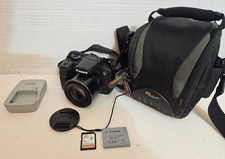 Canon PowerShot SX520 HS 16MP Digital Camera – 42x Zoom – Tested – Case, Charger